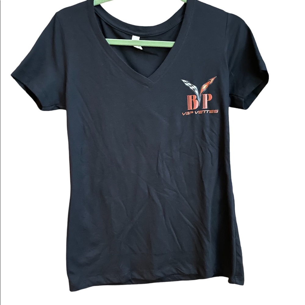 Ideal T by Next Level Graphic Women of VBP Corvettes T Shirt Size Large